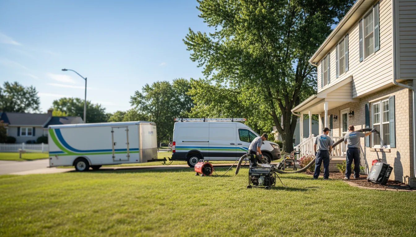 Flooded Basement Restoration And Cleanup With Repair in Cole Camp, MO near me